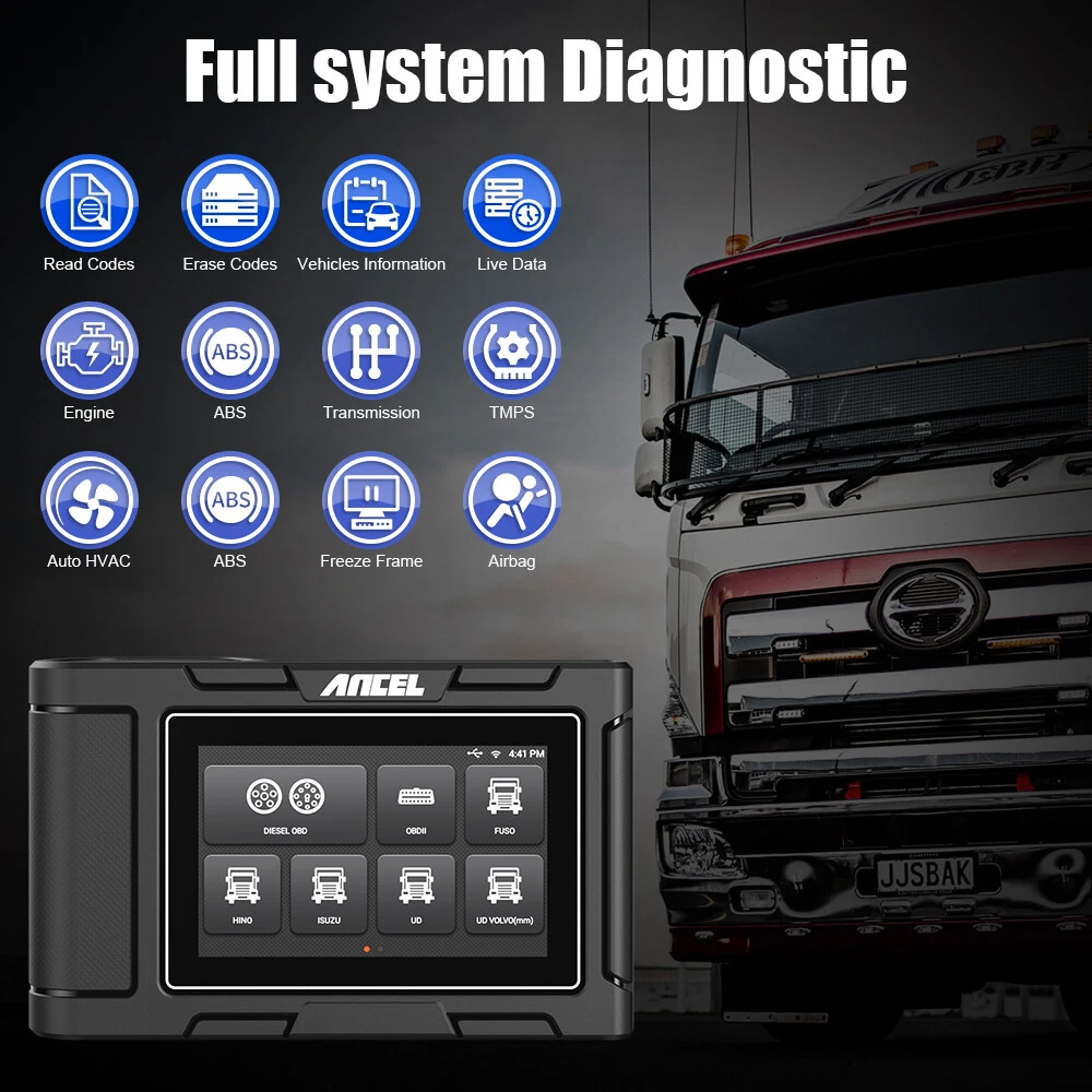 Ancel HD3200Pro Truck Diagnostic Tool