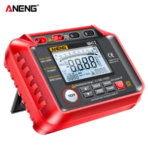 ANENG MH12 Insulation Resistance Tester – 1000V Megohmmeter with PI/DAR, AC/DC Voltmeter & Data Storage