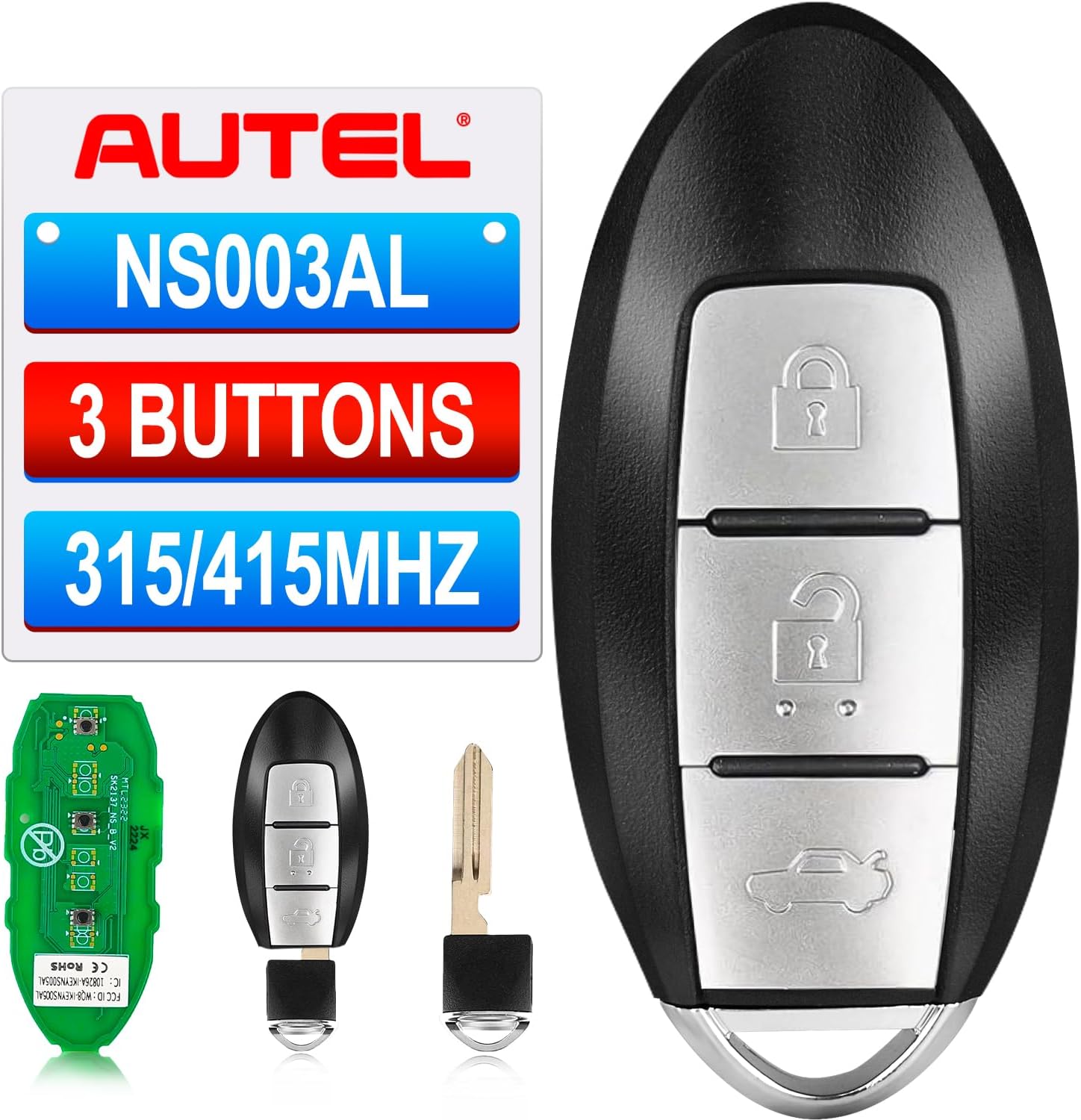 Autel IKEYNS3T Smart Key for Nissan & Infiniti