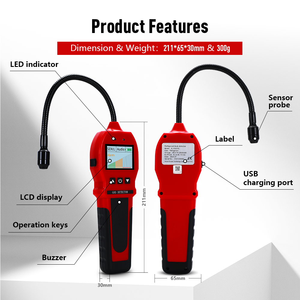 Bosean BH90E Gas Leak Detector
