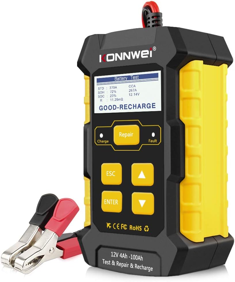Konnwei KW510 Battery Tester, Charger and Repairer