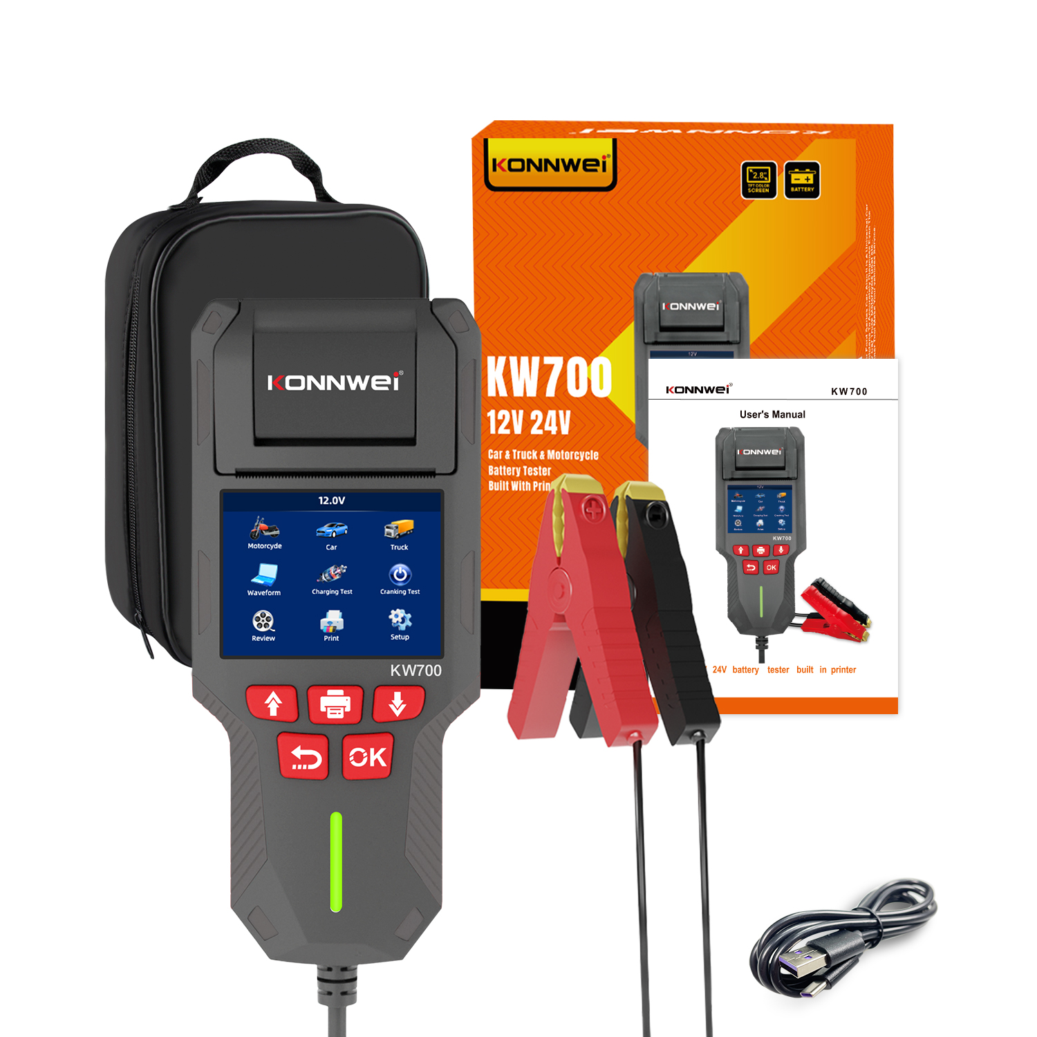 Konnwei KW700 Battery Tester