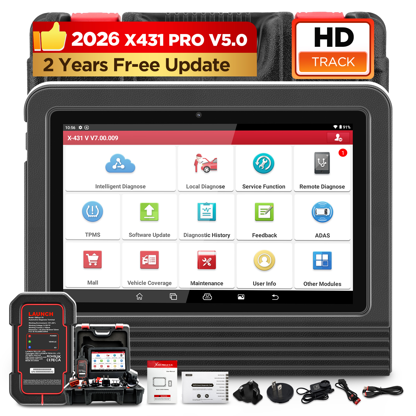 Launch X431 Pro V5.0 Car Diagnostic Tool