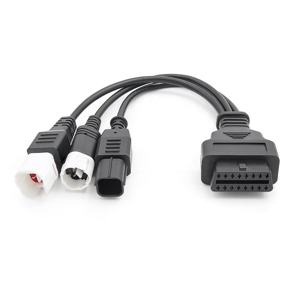 Yamaha 3Pin 4Pin 6-Pin Motorcycle OBD2 Adapter Cable