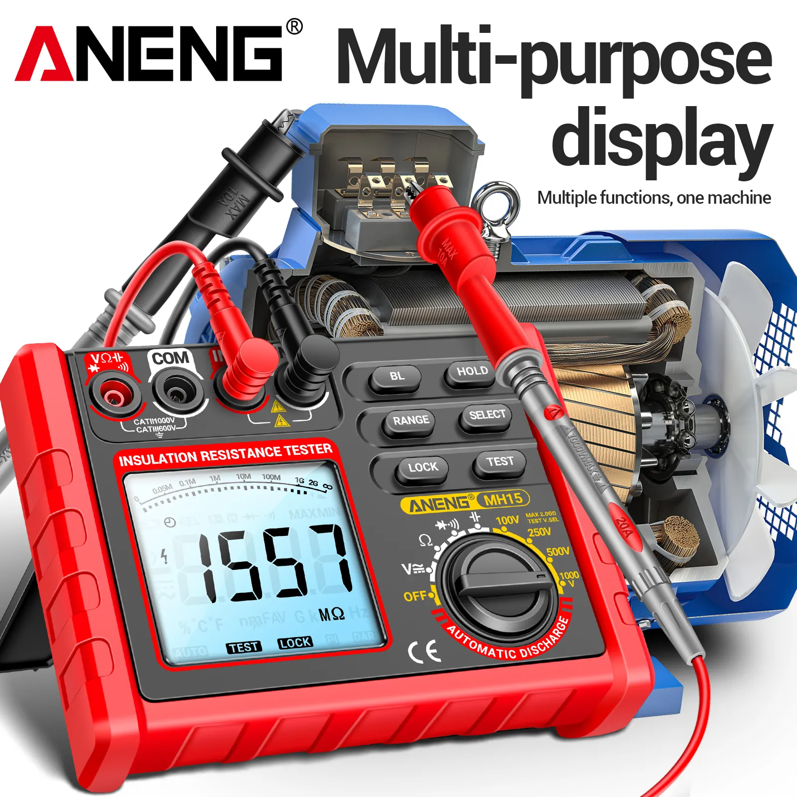 Aneng MH15 Insulation Resistance Tester