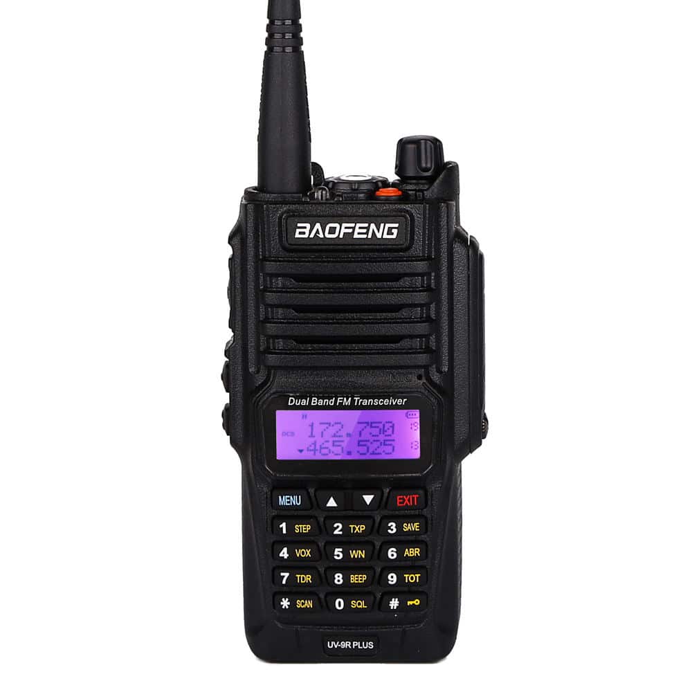 2pcs Baofeng UV9R Plus Radio Call Walkie-Talkie
