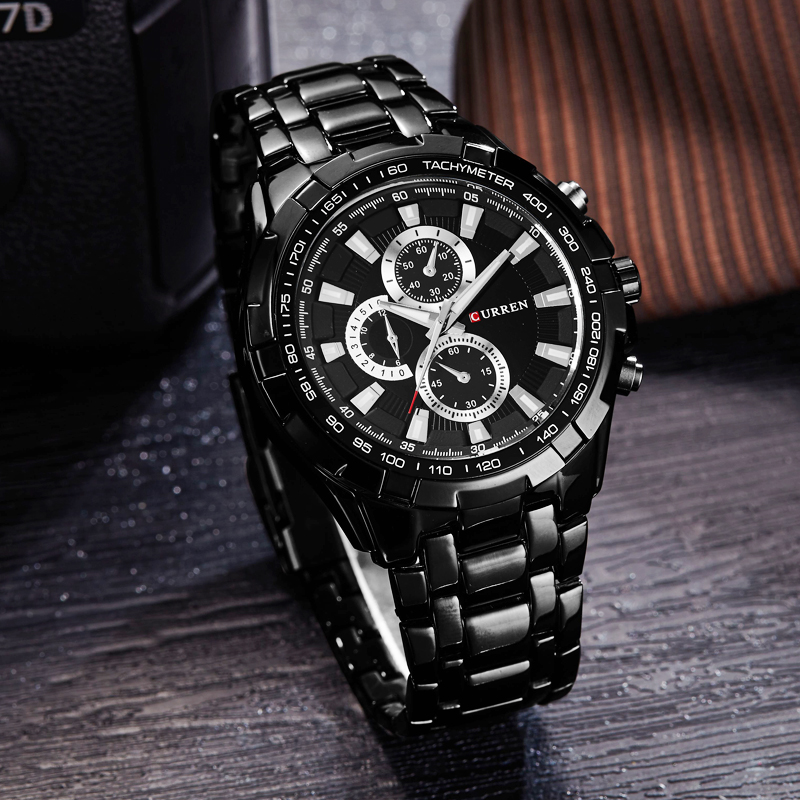 Curren 8023 Steel Watch