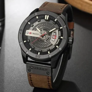 Curren 8301 Leather Watch