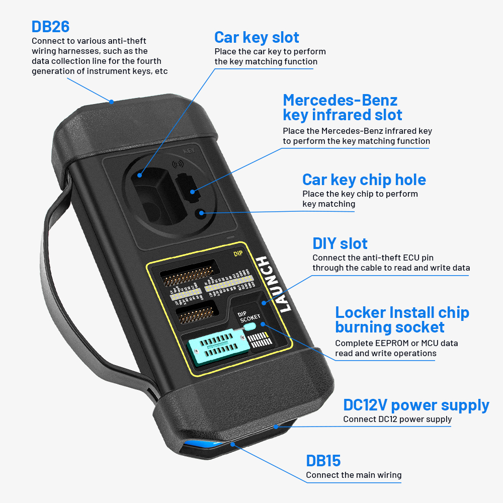 Launch Xprog 3 Key Programmer