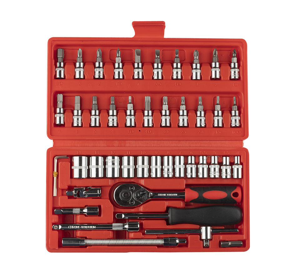 46Pcs Socket Wrench Set